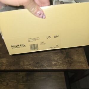 MICHAEL Michael Kors White/Ecru Athletic Shoes